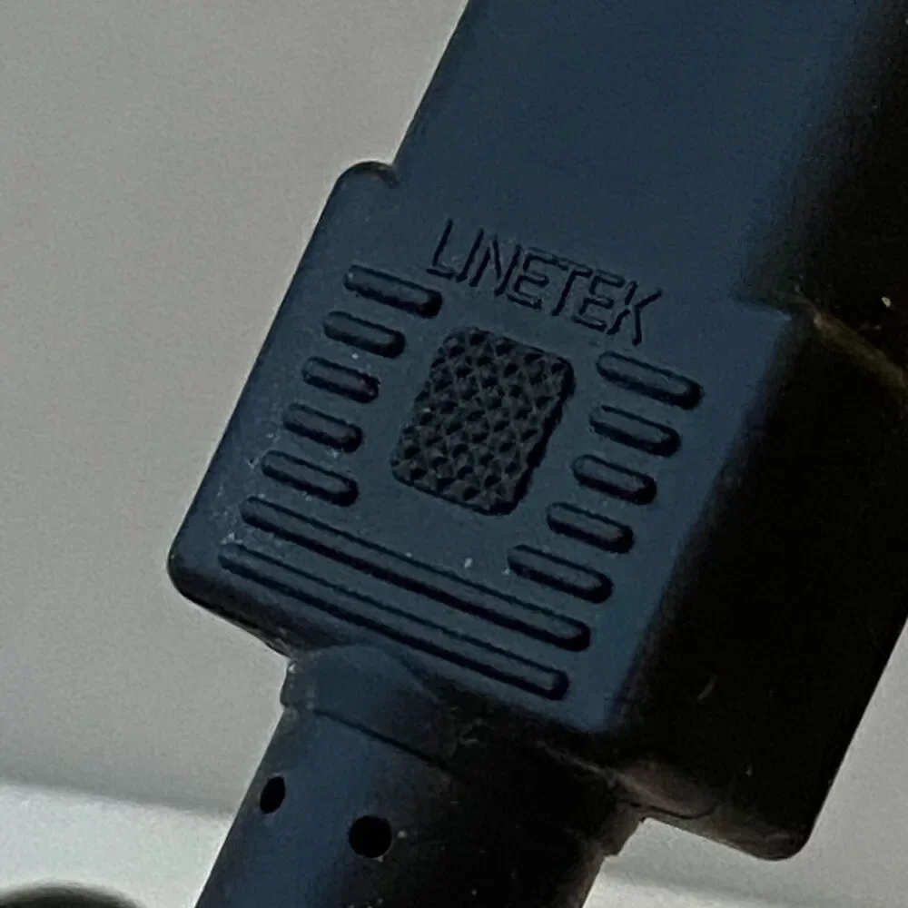 Linetek Power Cord Cable LL90989 E138949-E Black SVT